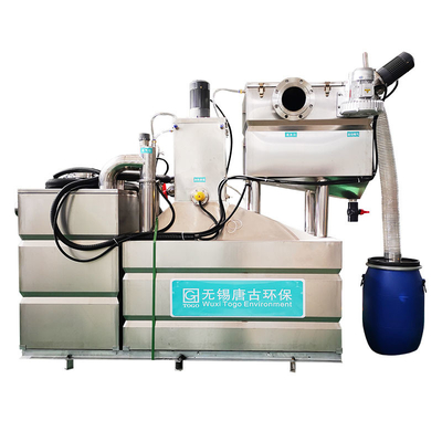 Ss304 Food Grade Separator wody odpadowej Eco Machine Oczyszczanie ścieków