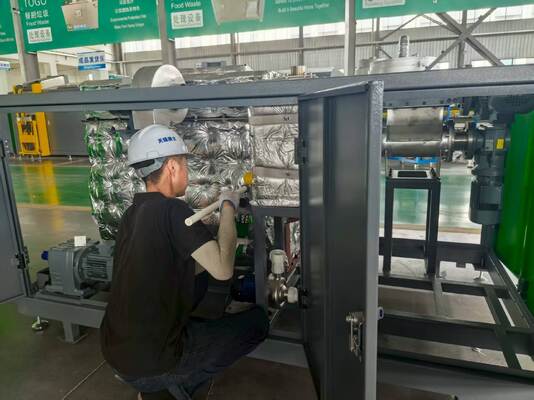TOGO 200 kg/d Komercyjny urządzenie do usuwania odpadów spożywczych Kompozytor-wysokiej wydajności Rozkład W pełni automatyczny sterowanie PLC Zestaw silnikowy 24H